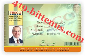 Staff Identity Card